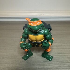 Vintage 1991 City Sewer Shell Michelangelo Teenage Mutant Ninja Turtles TMNT